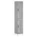 vidaXL Skříň highboard šedá sonoma 34,5 x 34 x 180 cm kompozitní dřevo