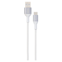 Tronic® Nabíjecí a datový kabel (zástrčka USB 2.0 typu A na typ C, bílá)