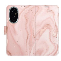 iSaprio Flip pouzdro RoseGold Marble pro Honor 200