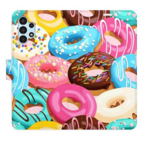 iSaprio flip pouzdro Donuts Pattern 02 pro Samsung Galaxy A13 / A13 5G