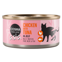 Cosma Thai/Asia v želé 6 x 170 g - Kuře s tuňákem v želé