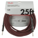 Fender Professional Series 25' Instrument Cable Red Tweed