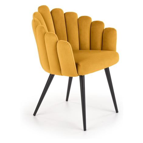 Halmar Jídelní židle RIA K410 Barva: Žlutá