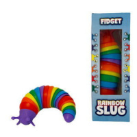 Fidget toy - Duhový slimák