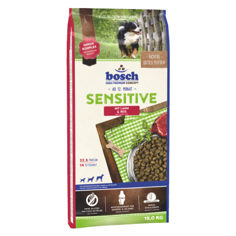 Bosch Sensitive Lamb & Rice - Výhodné balení 2 x 15 kg Bosch High Premium concept