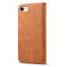 Lenuo Leather flipové pouzdro pro Apple iPhone SE 2020/8/7, hnědá - 470516