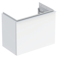 Geberit iCon - Umyvadlová skříňka, 52x42x31 cm, 1 zásuvka, lesklá bílá 502.302.01.1