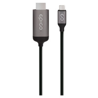 USB-C na HDMI kabel Epico 1,8m - vesmírně šedý