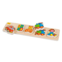 Bigjigs Baby Dřevěné vkládací puzzle hračky