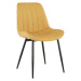 Tempo Kondela Židle HAZAL - žlutá/černá + kupón KONDELA10 na okamžitou slevu 3% (kupón uplatníte