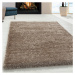 Ayyildiz koberce Kusový koberec Brilliant Shaggy 4200 Taupe - 80x150 cm
