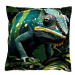 4sleep Povlak na polštář 40 × 40 na zip velur - Chameleon