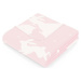 Růžová dětská deka 200x150 cm Rabbit – AmeliaHome