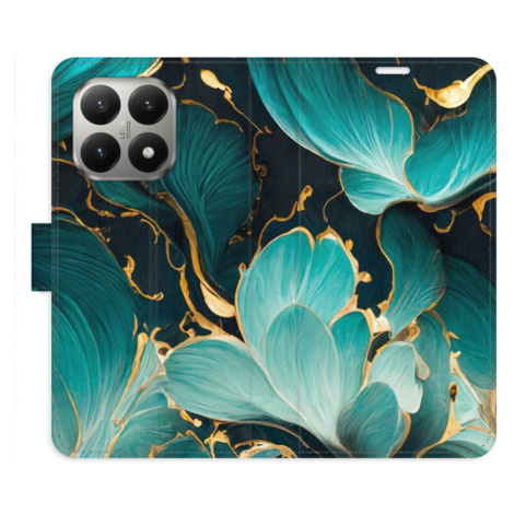 iSaprio Flip pouzdro Blue Flowers 02 pro Xiaomi 15T