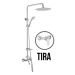 JB Sanitary TIRA SD 61 011 12 3 - Sprchová sestava s baterií 150mm, nerezovou kruhovou sprchou 2