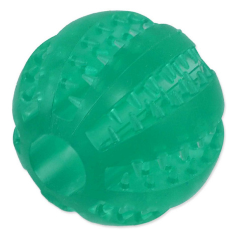 Míček Dog Fantasy Dental Mint zelený 5cm