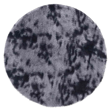 vidaXL Koberec Shaggy s vysokým vlasem NAVARRA tmavě šedý 160x160 cm