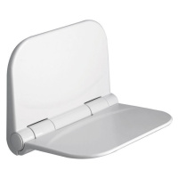 AQUALINE DINO sklopné sedátko do sprchového koutu, 37,5x29,5cm, bílá DI82