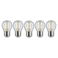 PAULMANN Filament set LED kapka E27 230V 5x2,6W 2700K čirá