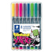 Staedtler, 317 WP8-1, Lumocolor, sada permanentních popisovačů, 1 mm, 8 ks