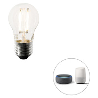 Smart E27 stmívatelná v Kelvinově LED žárovce P45 4,5W 470 lm 1800-4000K