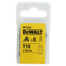 DeWALT DT7254 šroubovací bity Torx, 25-T15-5