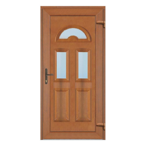 Vchodové dveře ANA 2 D06 90P 98x198x7 zlatý dub BAUMAX