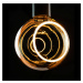 Segula SEGULA LED floating globe G150 E27 4,5W zlatá 90°