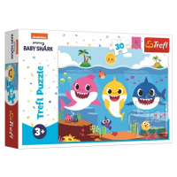 Trefl Puzzle 30 - Podmořský svět žraloků / Viacom Baby Shark