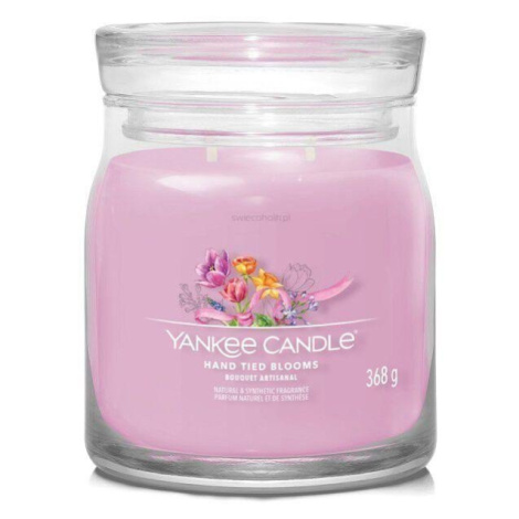 YANKEE CANDLE Hand Tied Blooms svíčka 368g / 2 knoty (Signature střední)
