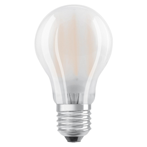 LED žárovka LED E27 A60 4,8W = 40W 470lm 4000K Neutrální 320° Filament Stmívatelná OSRAM SUPER S