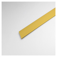 Profil plohý hliník zlatý 20x1000