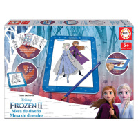 Kreslení Frozen 2 Disney tablet Educa s předlohami a doplňky pro děti od 5 let