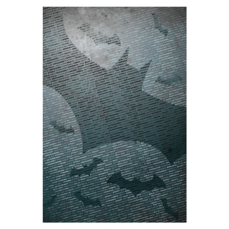 Umělecký tisk Batman - Logo, 26.7x40 cm