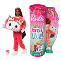 Mattel barbie® cutie reveal™ barbie kotě v kostýmu červené pandy, hrk23