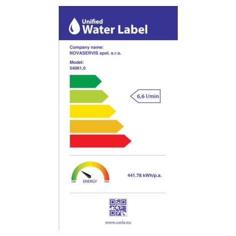 NOVASERVIS Sprchová baterie 150 mm Metalia 54, chrom 54061,0