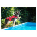 Vsepropejska Flava plovací vesta pro psa Barva: Červená, Délka zad (cm): 30, Obvod hrudníku: 44 