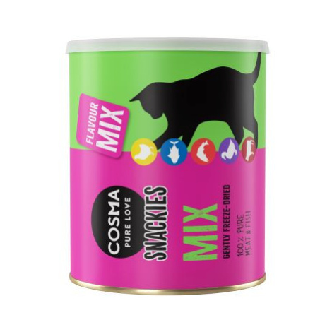Cosma Snackies Maxi Tube - lyofilizované snacky pro kočky - kachna 130 g