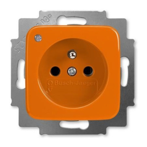 ABB Reflex zásuvka oranžová 5588B-A2349P se signalizací provozního stavu