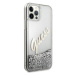 Guess GUHCP12LGLVSSI hybrid silikonové pouzdro iPhone 12 Pro MAX 6.7" silver glitter Vintage Scr
