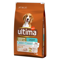 Ultima Medium / Maxi Light Adult s kuřecím - výhodné balení: 2 x 7 kg