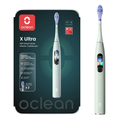 Oclean X Ultra sonický kartáček zelený