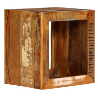 Stolička 40 × 30 × 40 cm masivní recyklované dřevo