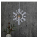 STAR TRADING LED dekorační světlo Flamme Snow se svíčkou