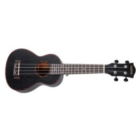 CASCHA HH 2262 Premium Mahogany Ukulele Set Black