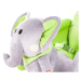 Mluvící a zpívající houpačka zelený slon