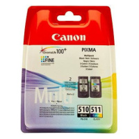 Canon PG-510 + CL-511 multipack černá, barevná