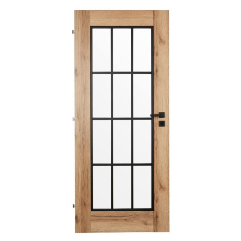 Interiérové dveře Naturel Zaria 5 levé 60 cm dub natura ZARIA5CPLDN60L