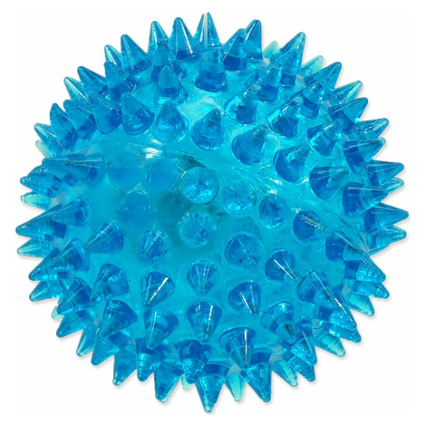 Hračka Dog Fantasy míč LED modrá 6cm