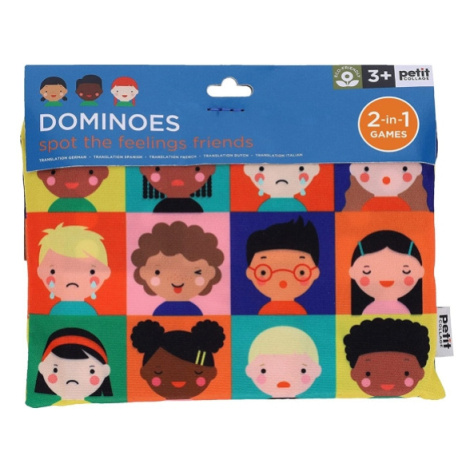 Petit Collage Domino 2v1 pocity/čísla Petitcollage